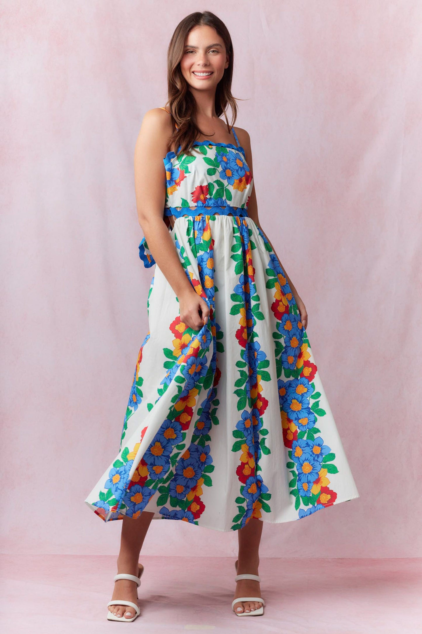Poppy Floral Maxi Dress