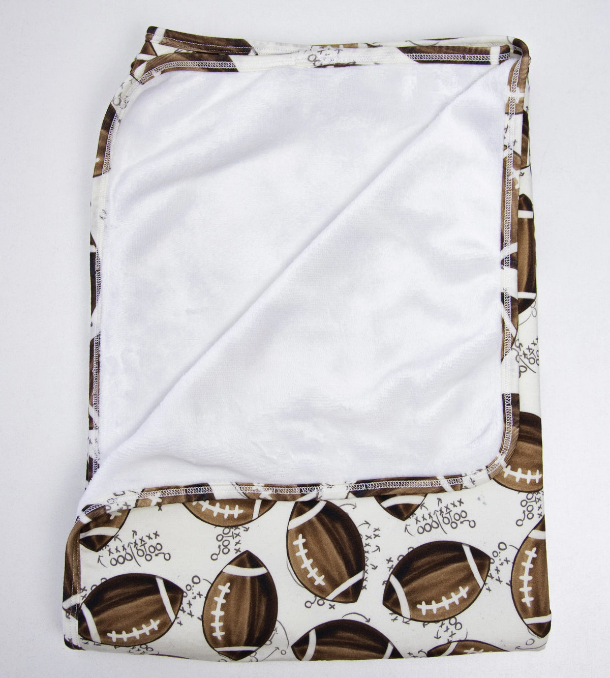 Tiny Tackle Swaddle Blanket
