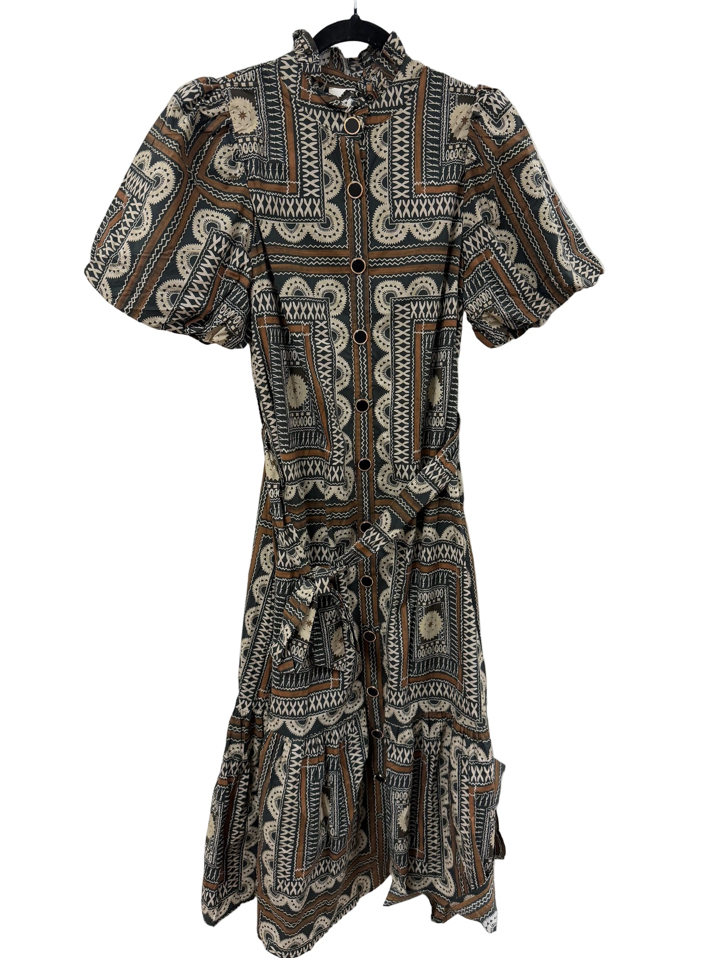 Brown Multi Dress