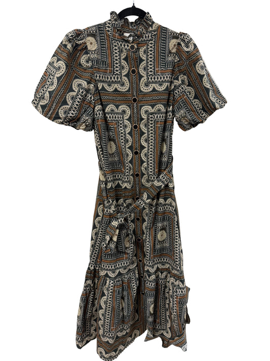 Brown Multi Dress