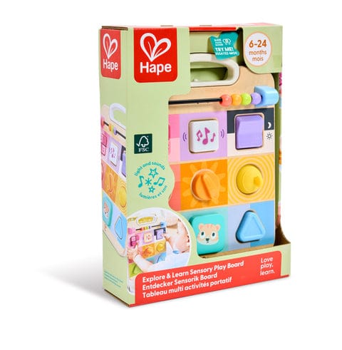 Explore & Learn Sensory Play Board