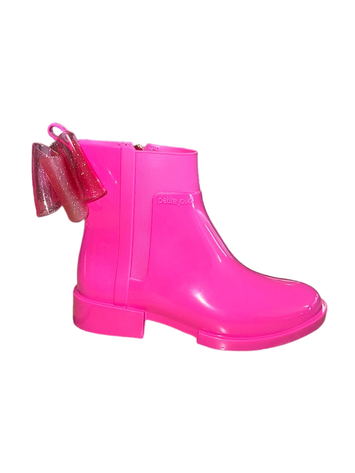 Hot Pink Bow Boot