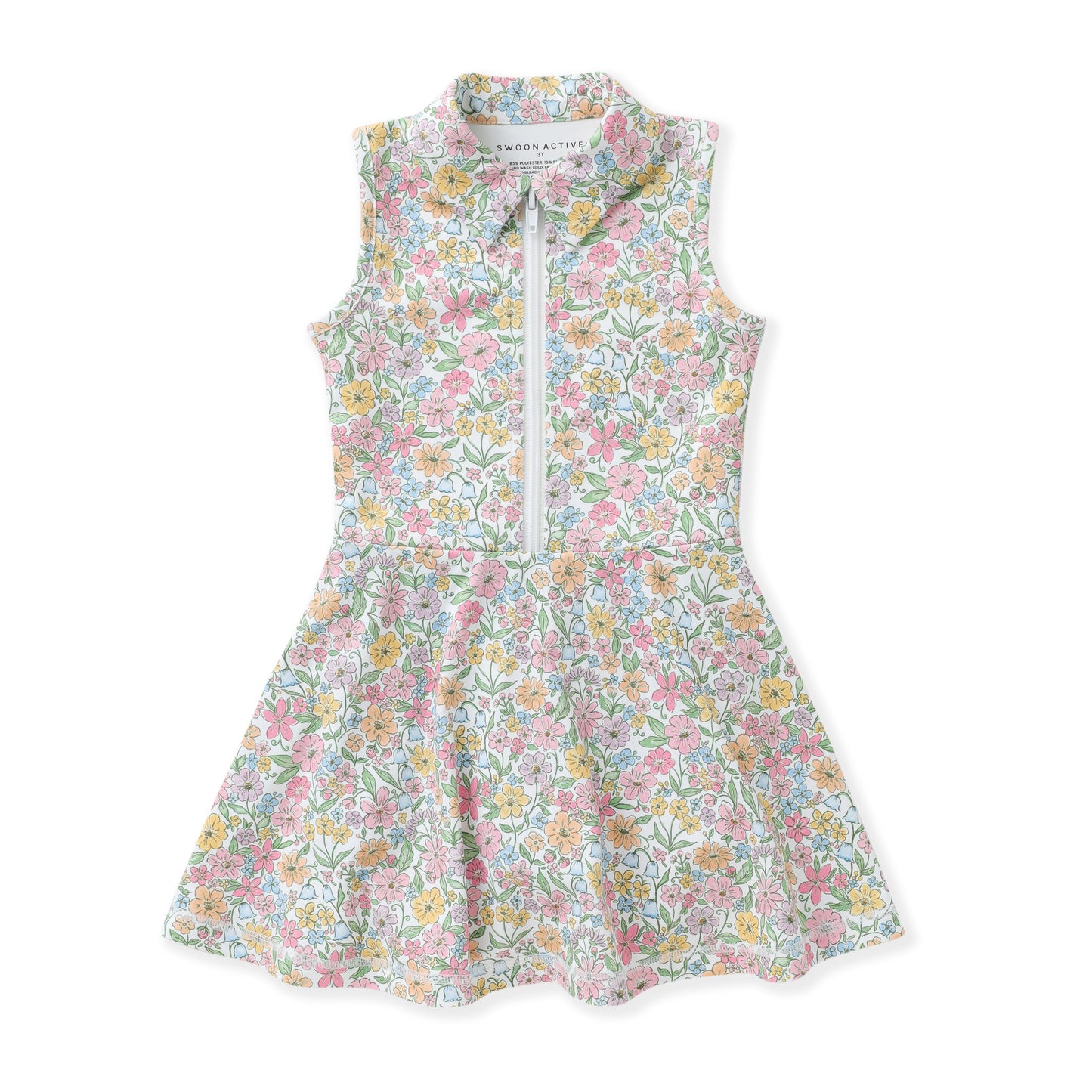 Boho Floral Tennis Dress