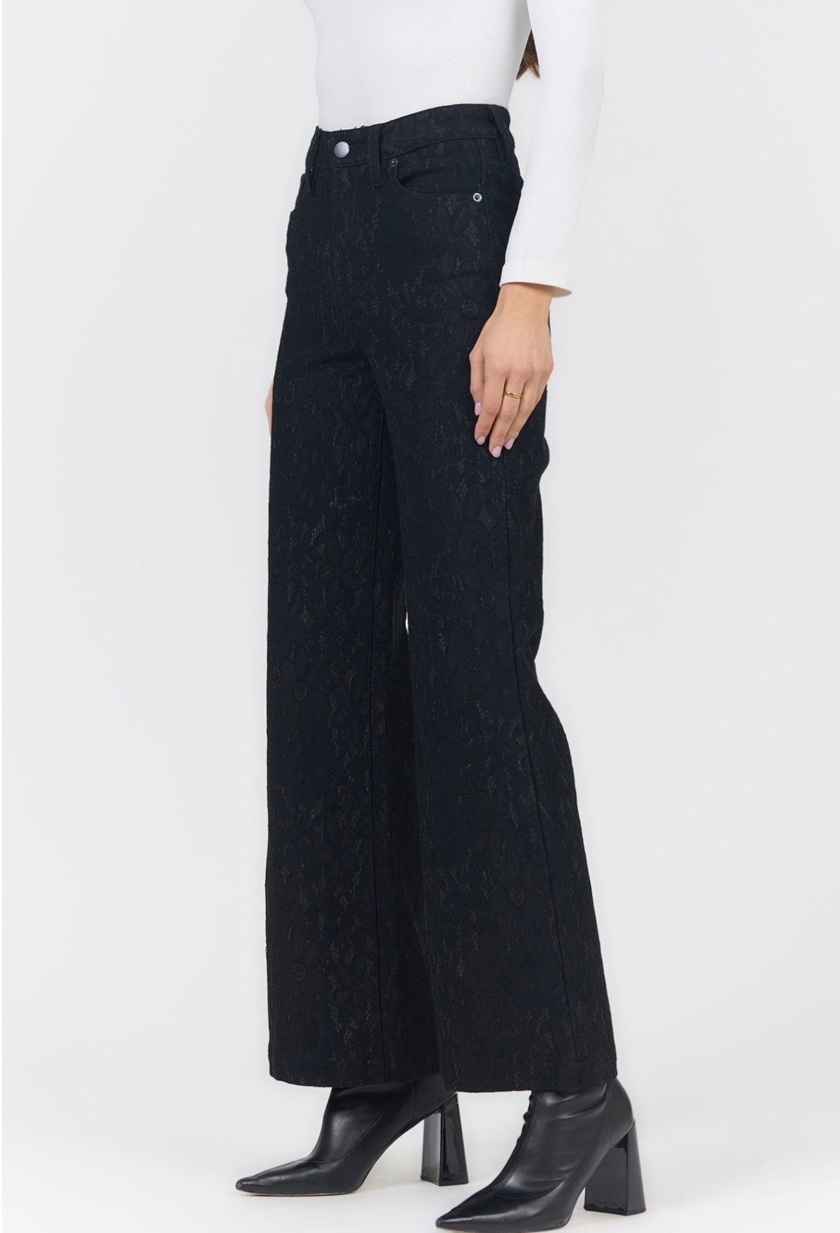 Fiona Pant - Black Lace