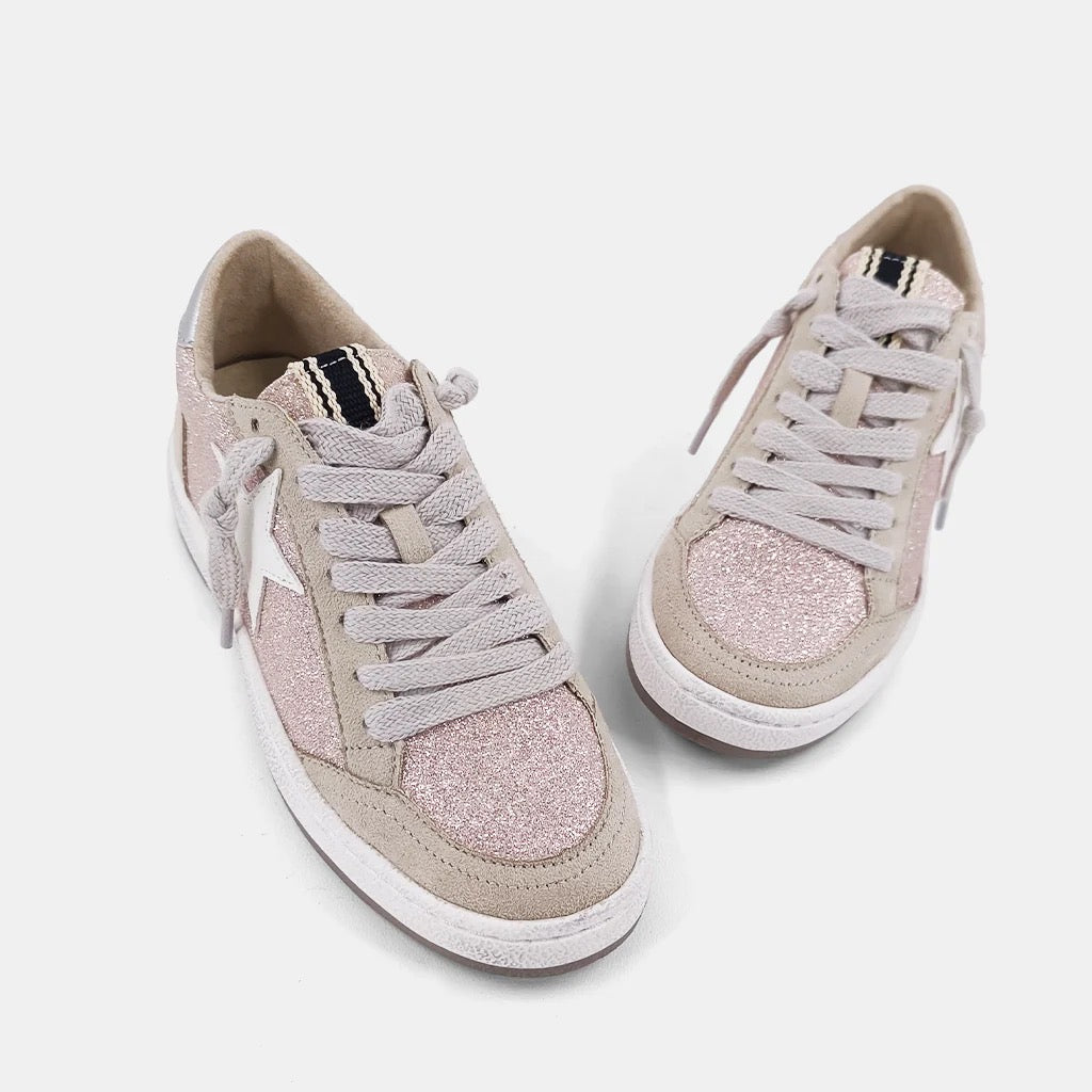 Champagne Glitter Sneaker