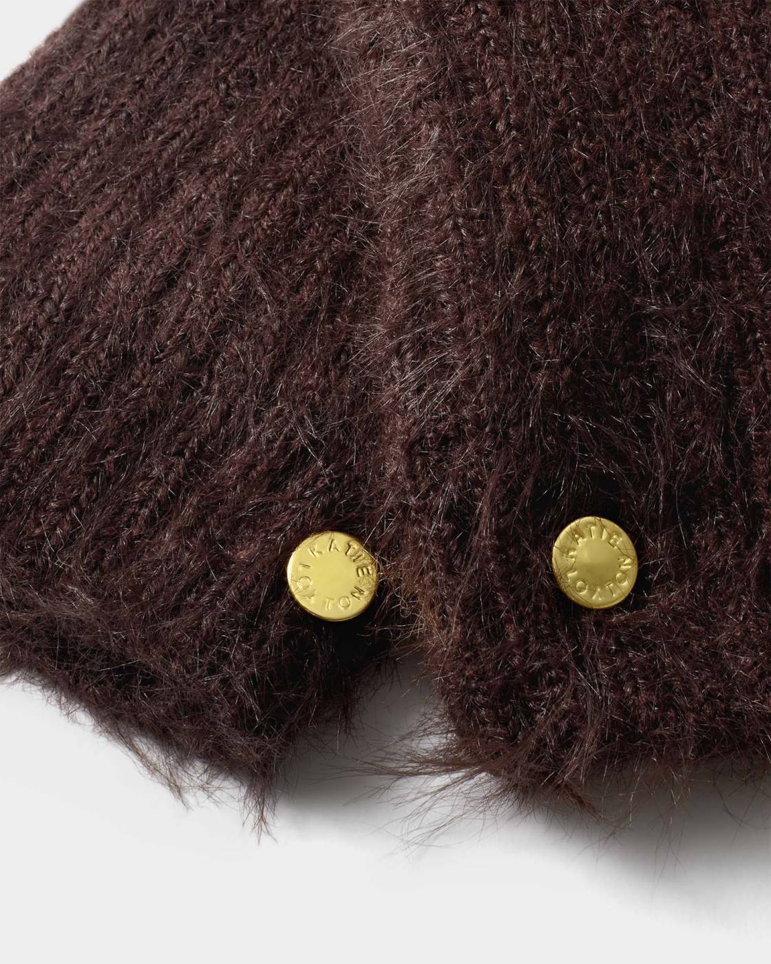 Gift Box Hat And Mitten Set - Chocolate