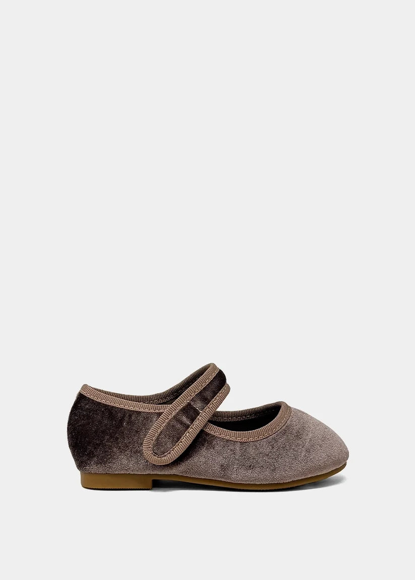 Arya Mini Taupe Velvet