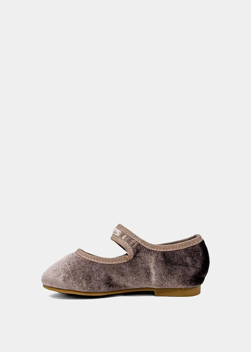 Arya Mini Taupe Velvet