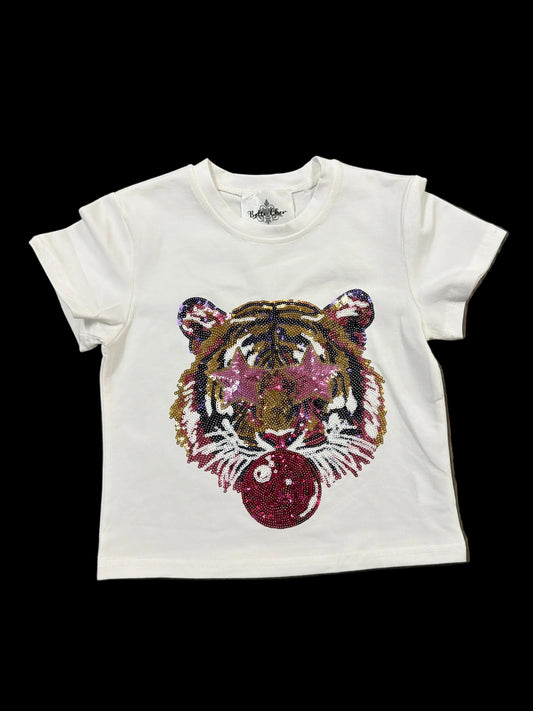 Sequin Tiger Bubble Tee