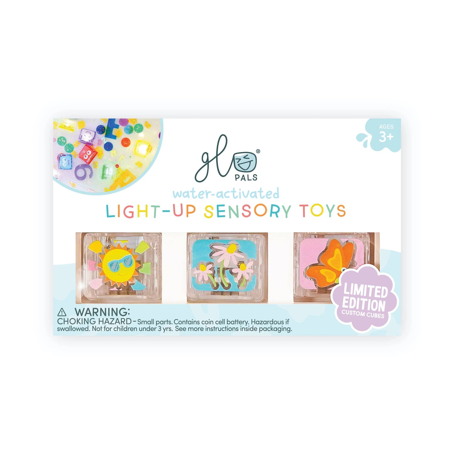 Flower Light-Up Cubes 6-Pack