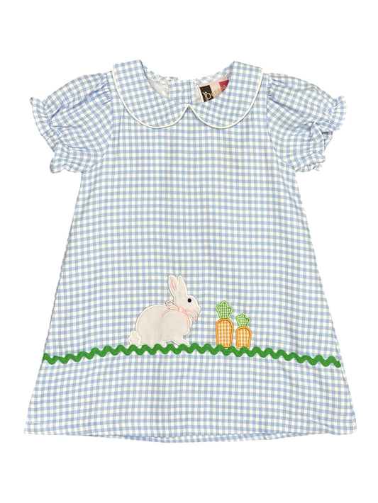 Bunny Hop Applique Dress
