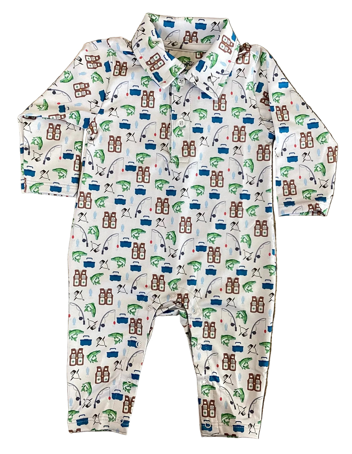 Banks Performance Romper-Fishing