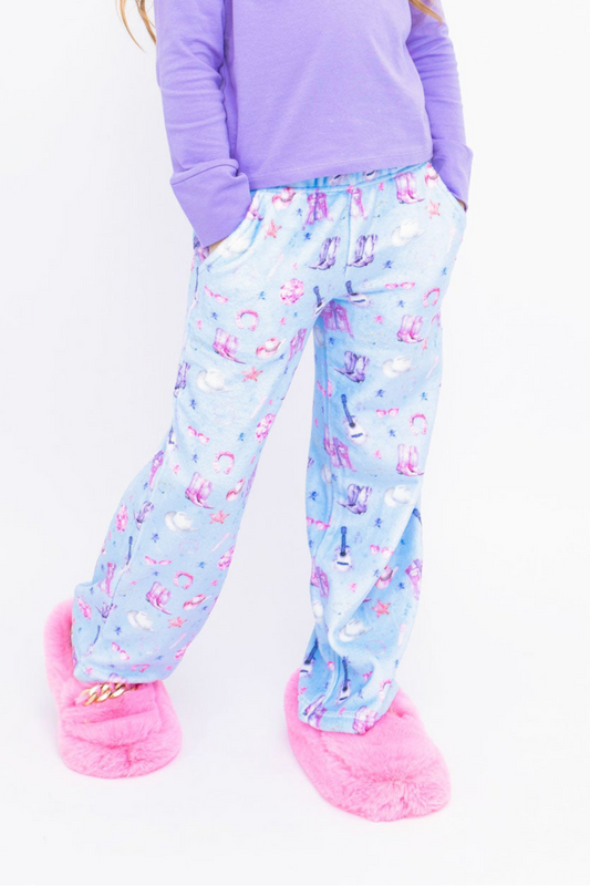 Wild West Plush Pajama Pant