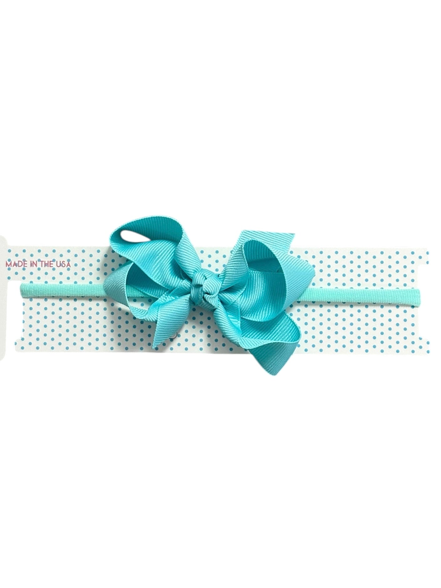 Lucite 3.5" Headband Bow