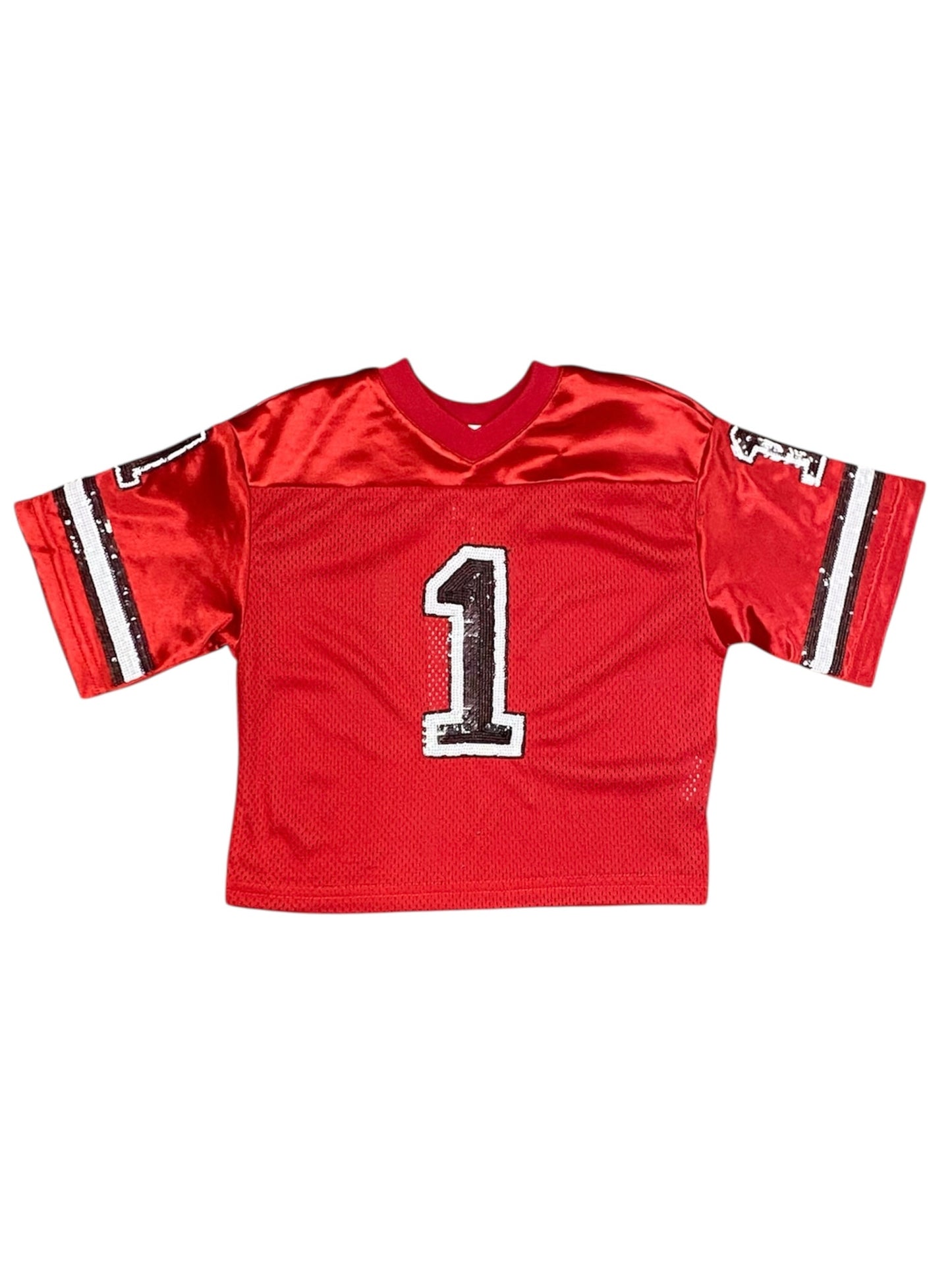 Red & Black Jersey Set