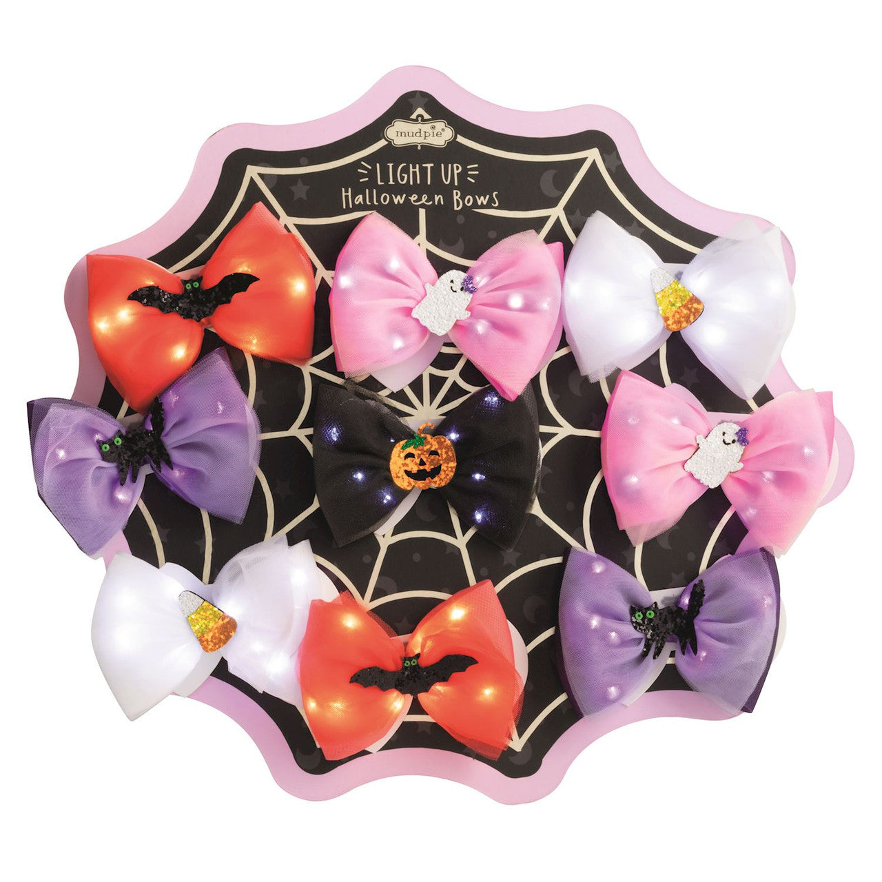 Halloween Light Up Bows