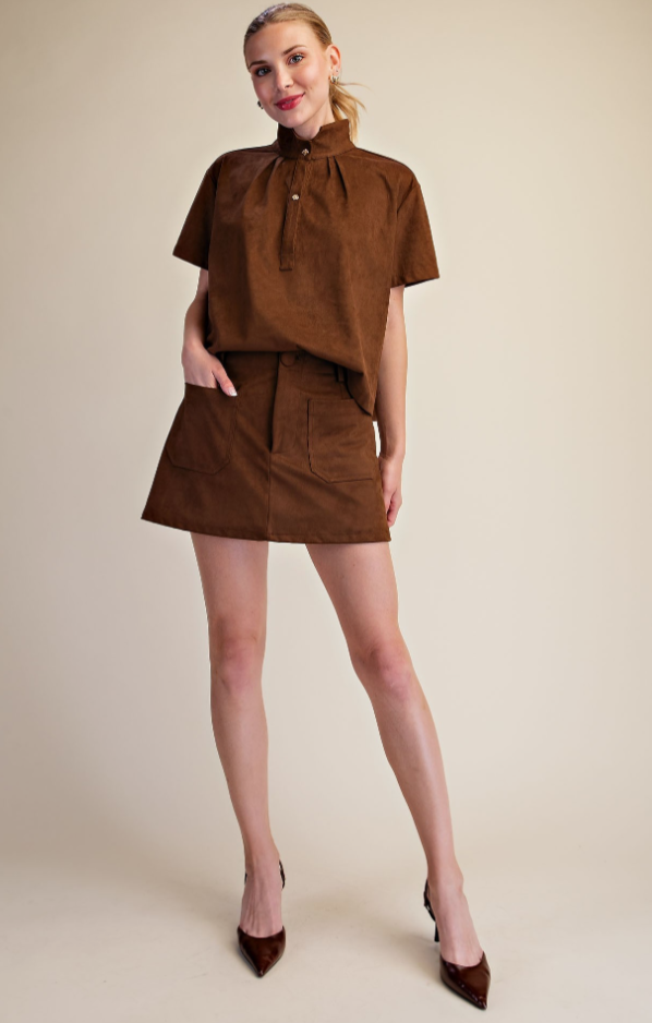 Soft Brush Stretchy Skort