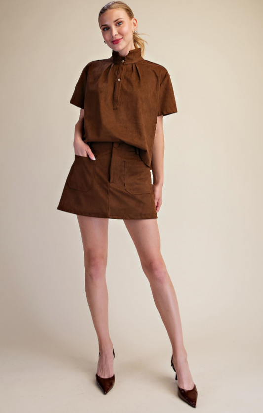 Soft Brush Stretchy Skort