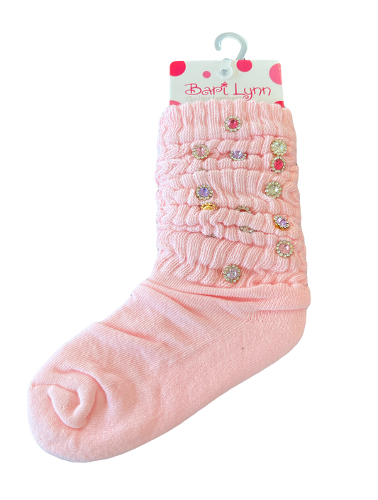 Jewel Scrunchy Socks