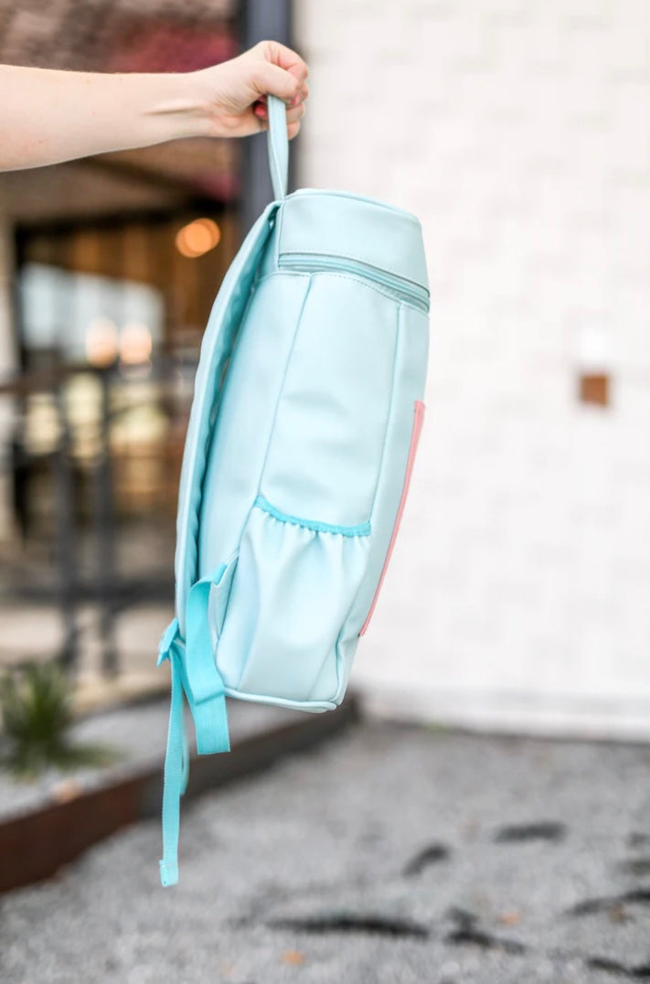 Light Blue Moxie Backpack