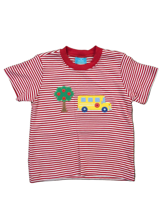Boy's School Bus Stripe Tee