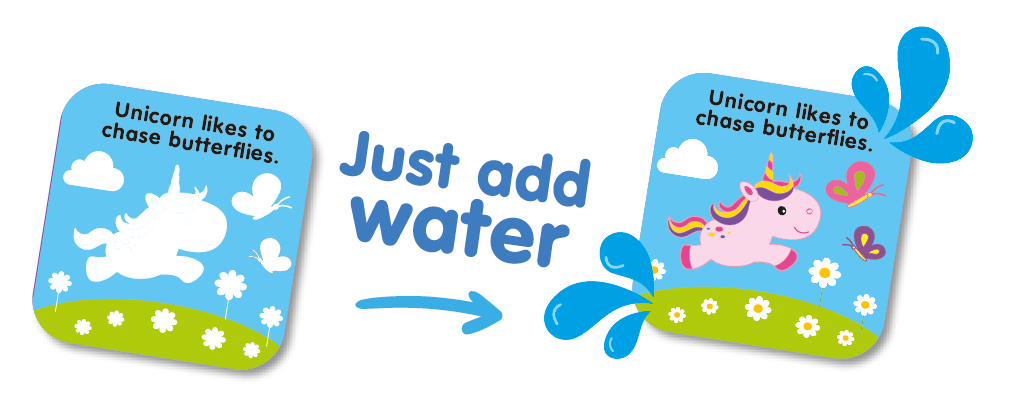 Colour Changing Bath Book – Numbers