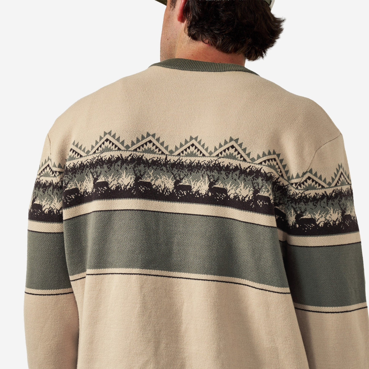 Cabin Sweater-Vintage Duck-Cream