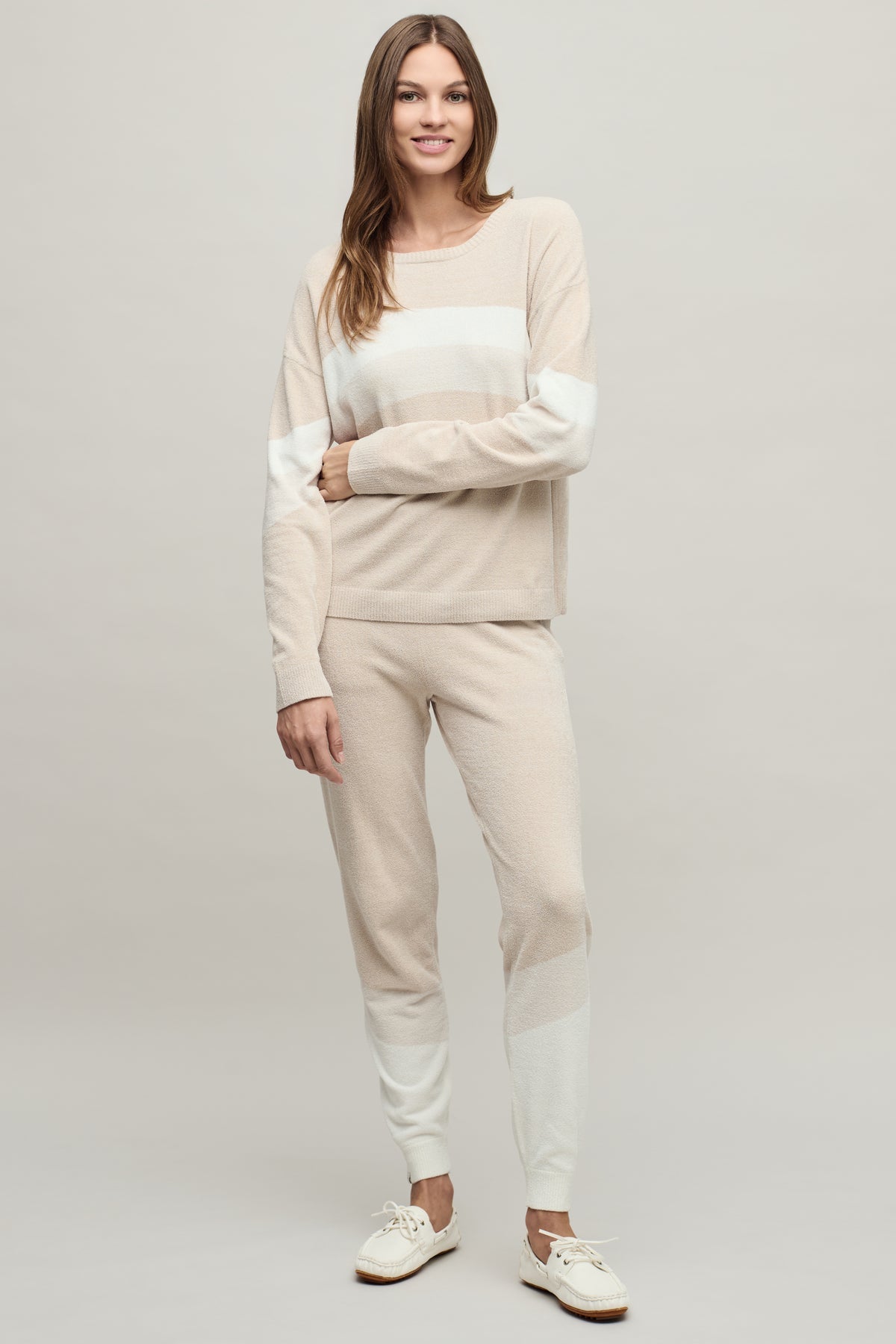 CC Ultra Lite Wavy Colorblock Pullover