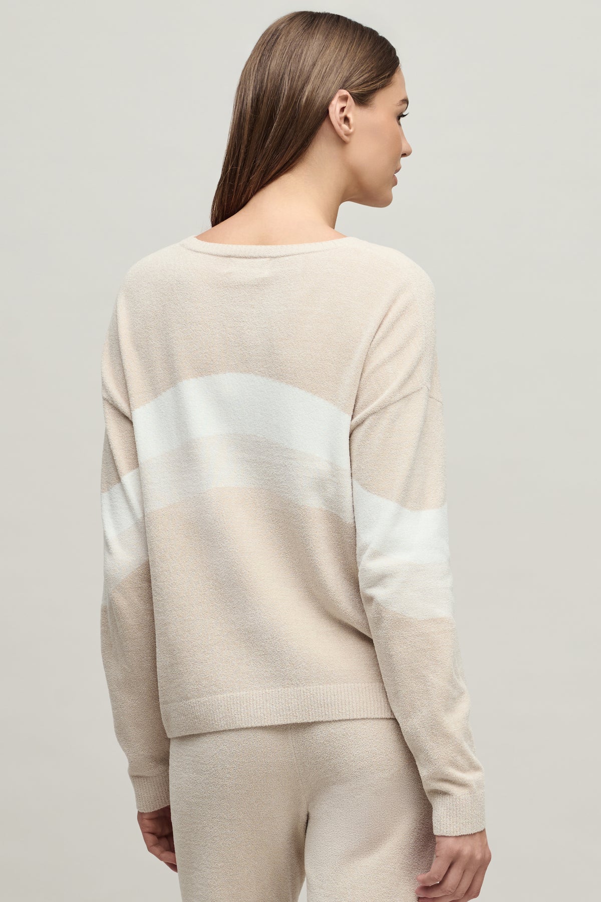 CC Ultra Lite Wavy Colorblock Pullover