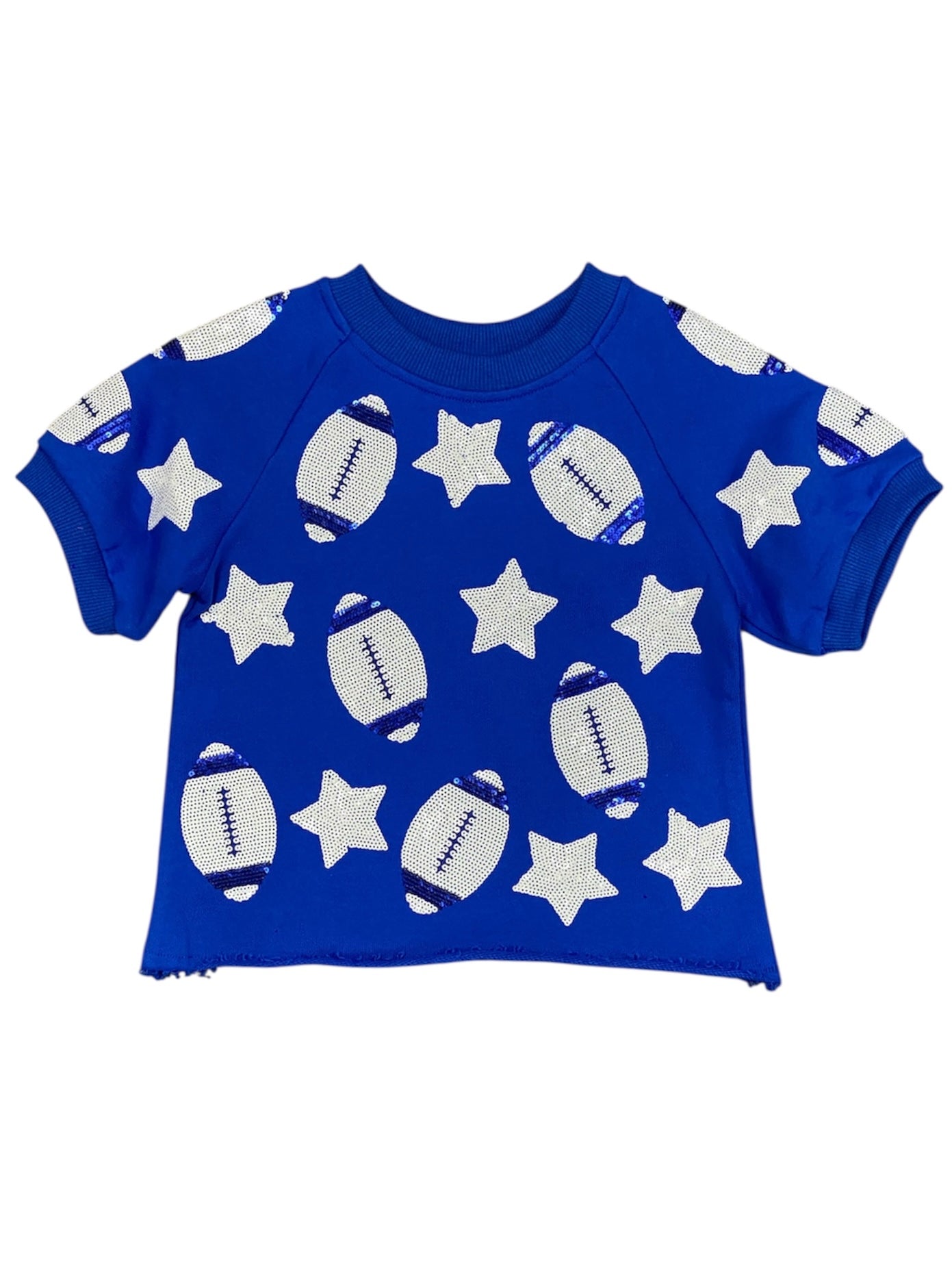 Royal Blue & White Football Set