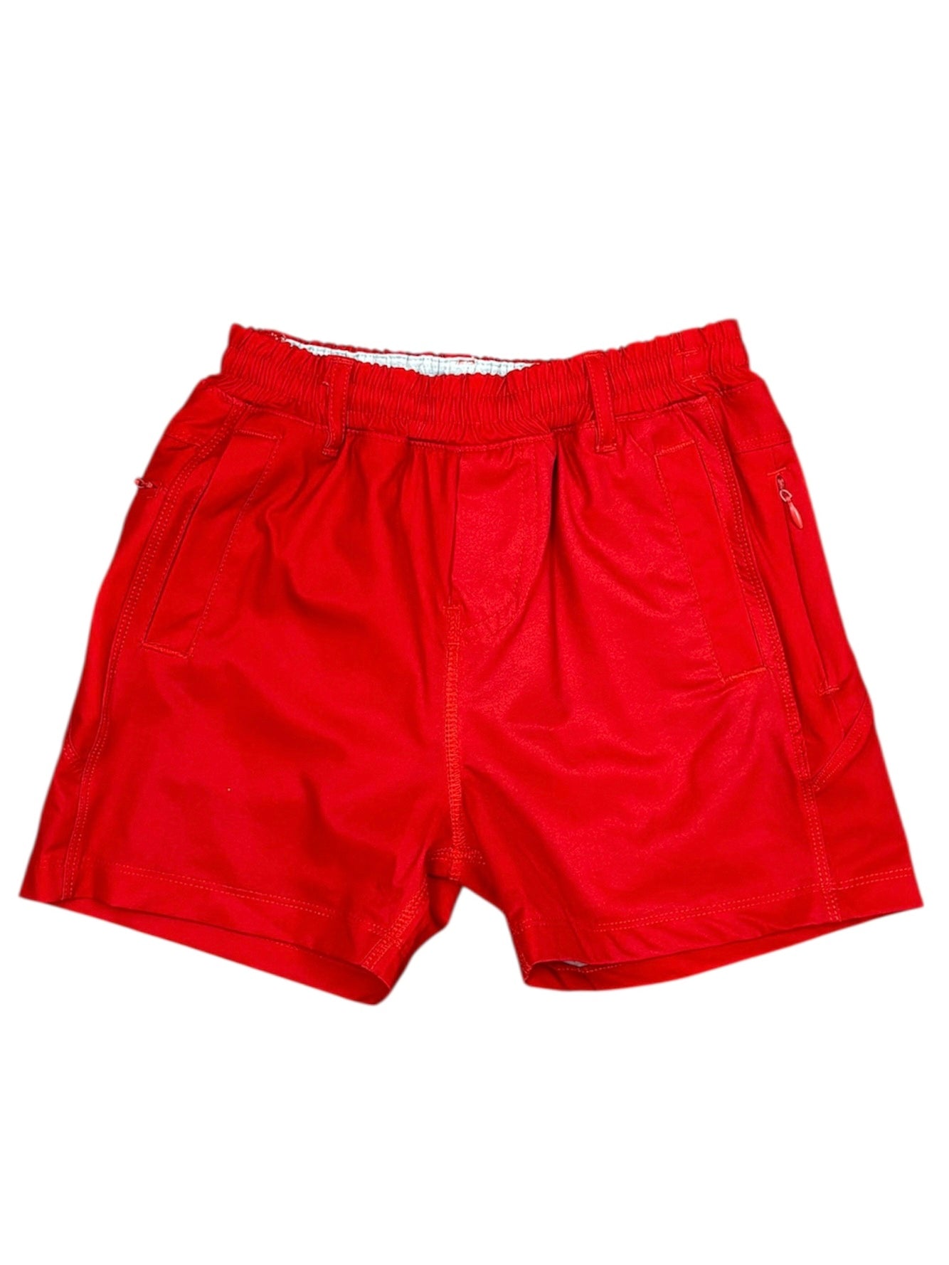 Red FB Shorts