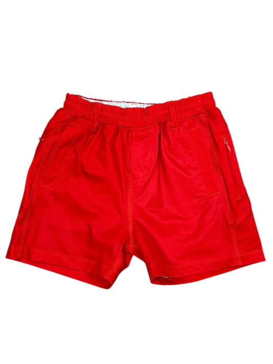 Red FB Shorts