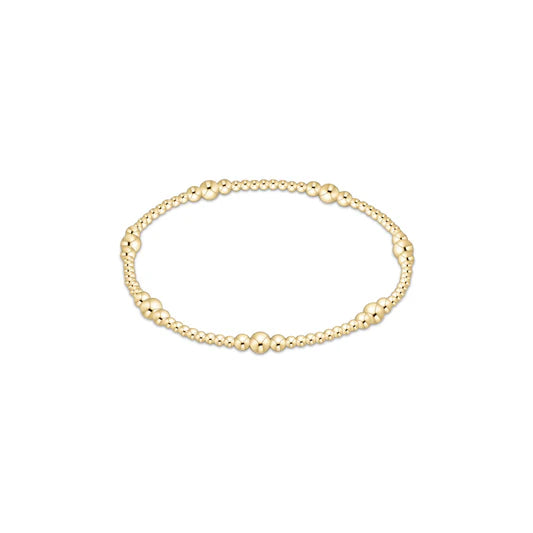 Purpose Gold 4mm Bead Bracelet