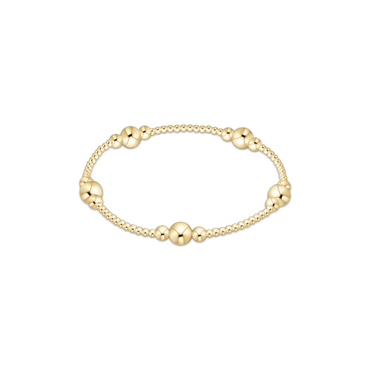 Purpose Gold 6mm Bead Bracelet