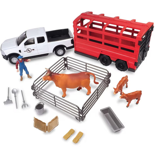 Truck & Cattle Play Set