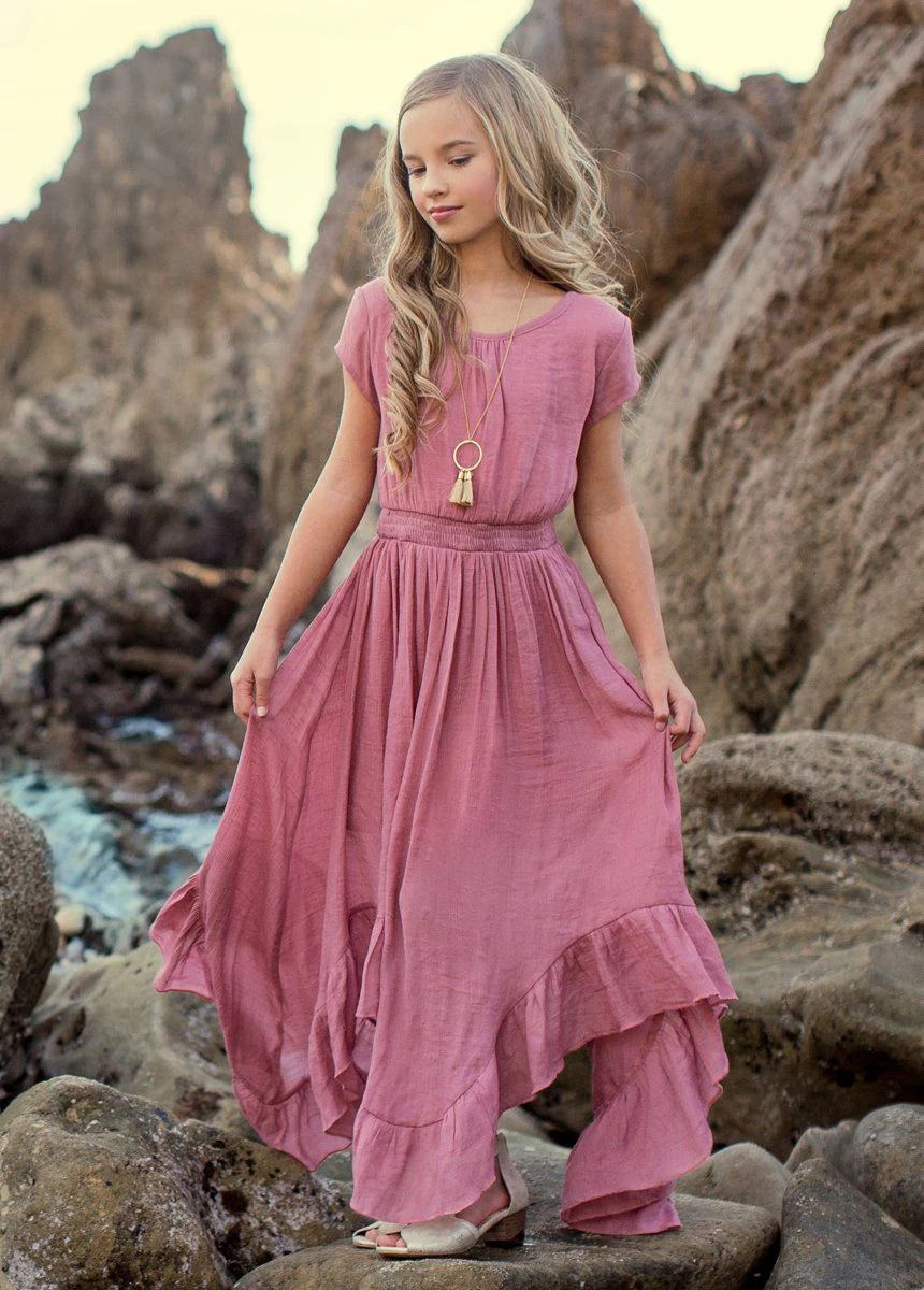 Dusty Rose Briley Dress