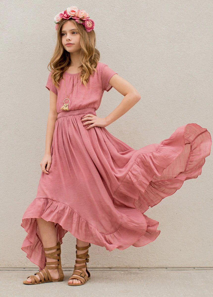 Dusty Rose Briley Dress