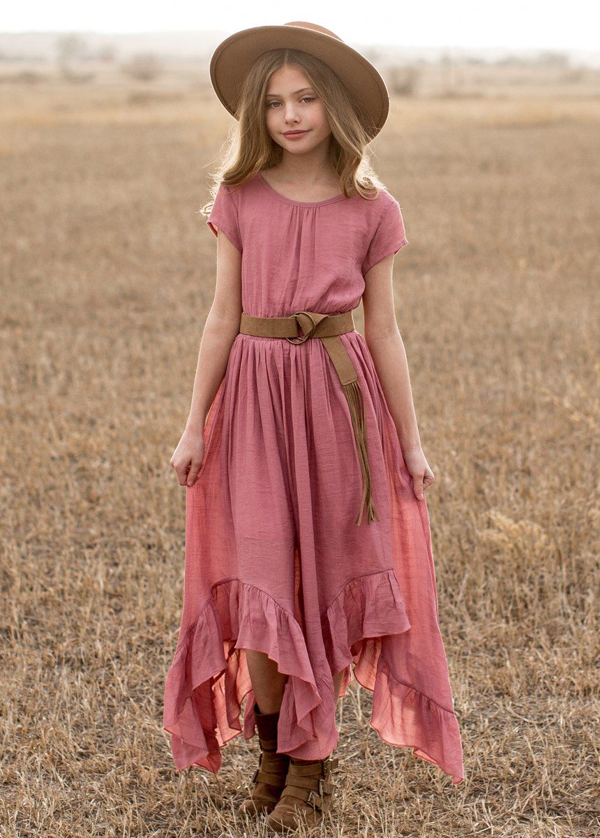Dusty Rose Briley Dress