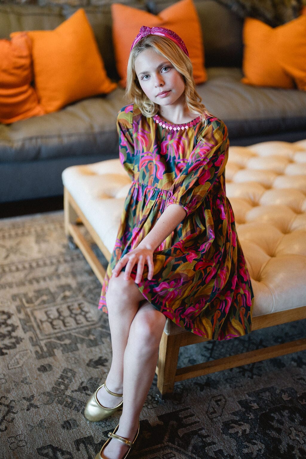 Olive Drab Hattie Dress