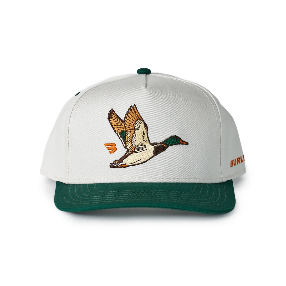 Cap - Flying Duck - Cream & Green Men