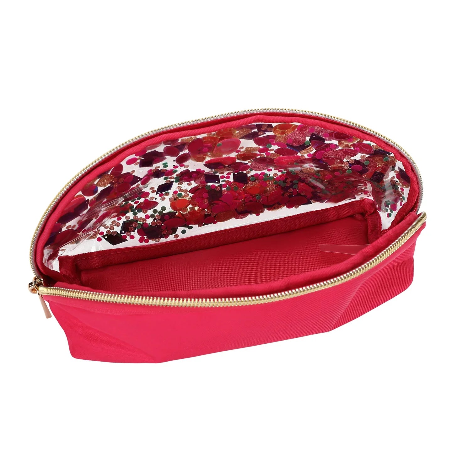Jewel Confetti Clear Pencil Pouch