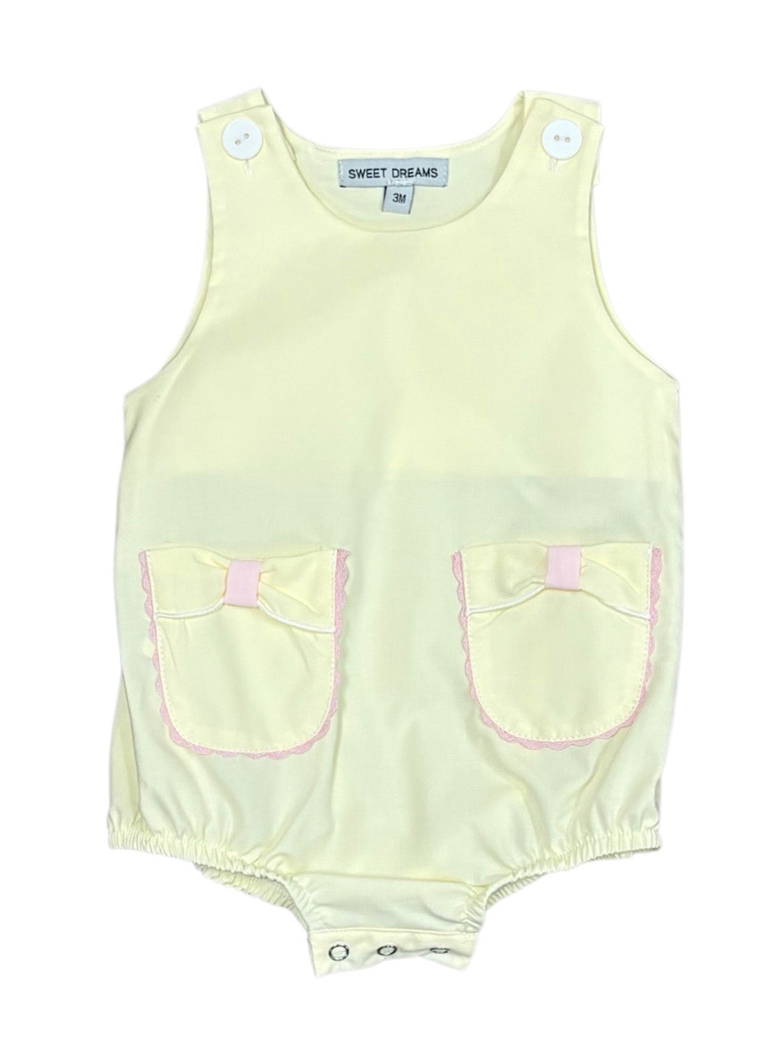 Yellow Bow Pocket Bubble