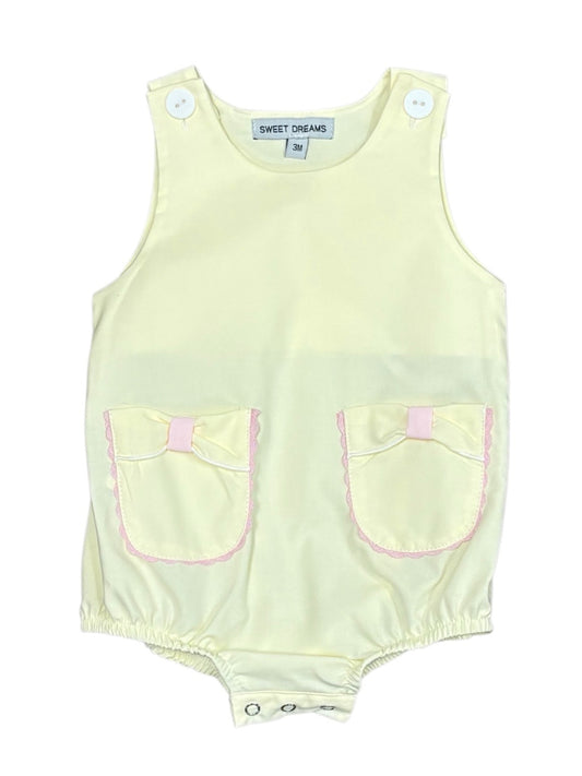 Yellow Bow Pocket Bubble