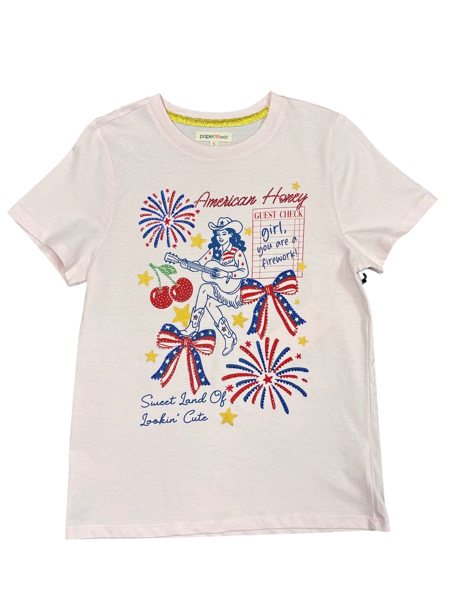 American Honey Rhinestones Tee
