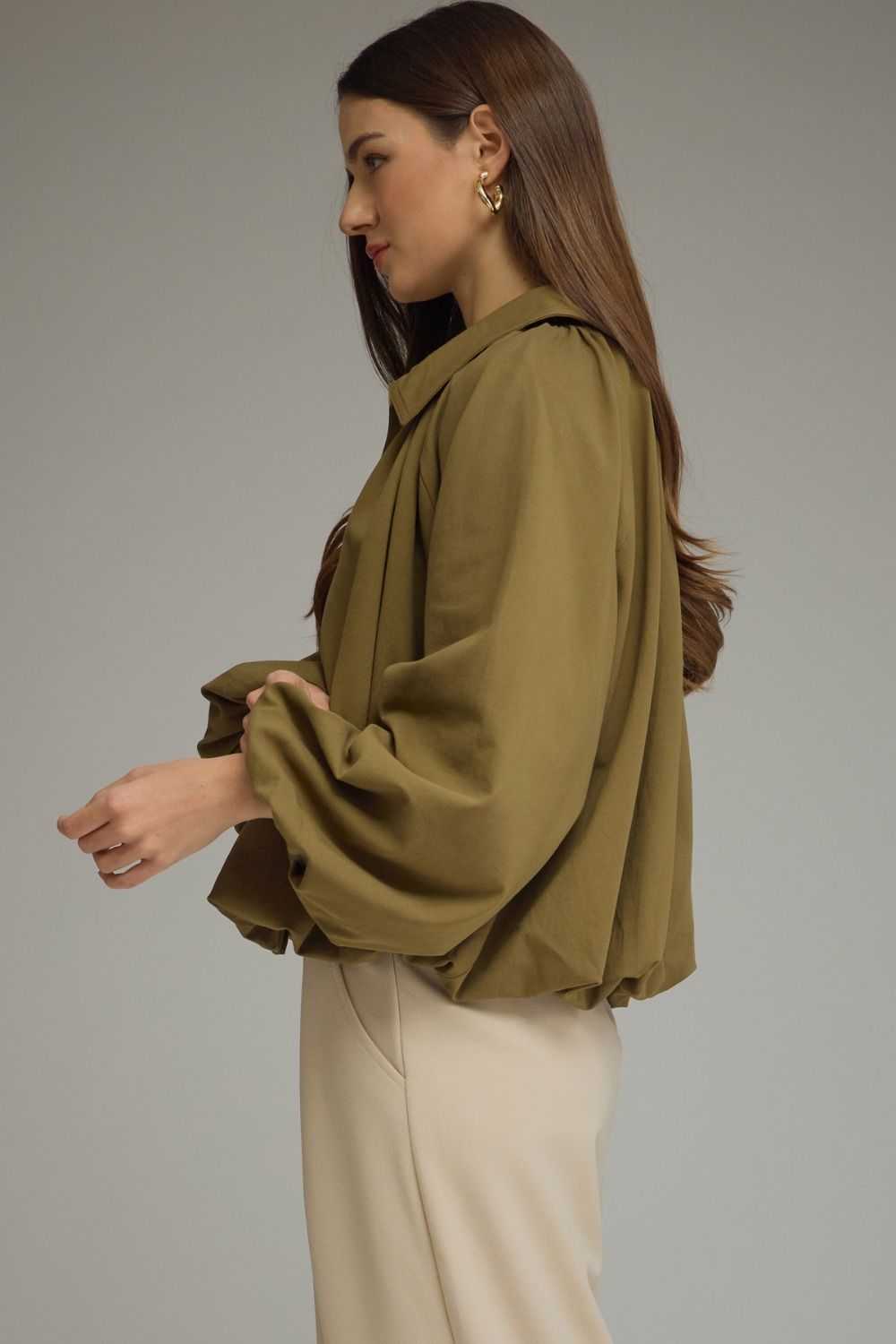 Olive Mid Weight Jacket