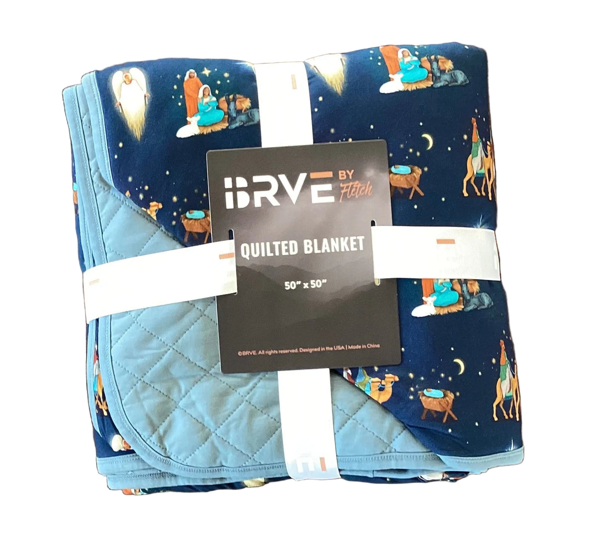 O Holy Night Quilted Blanket