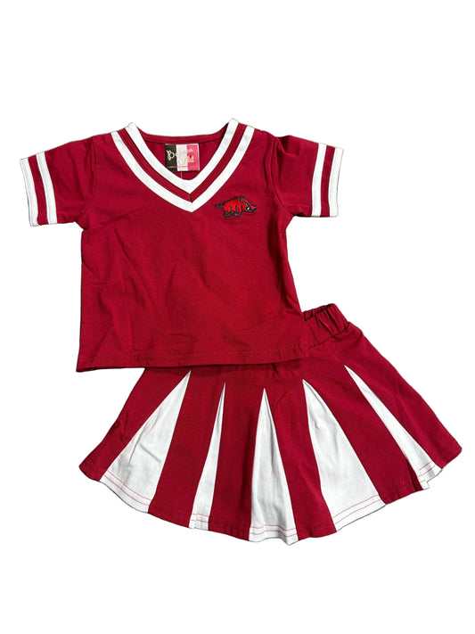 Hogs Pleated Skort Set