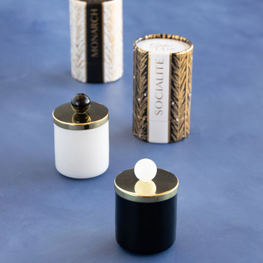 Candle Couturier - Demi Black & White