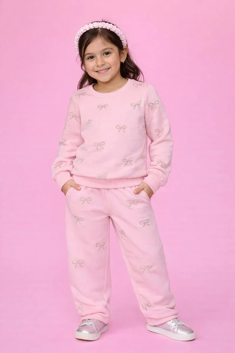 Bella Pearl Bow Set