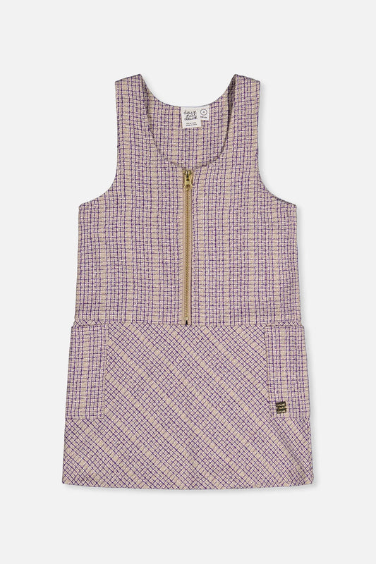Jumper-Purple Checkered